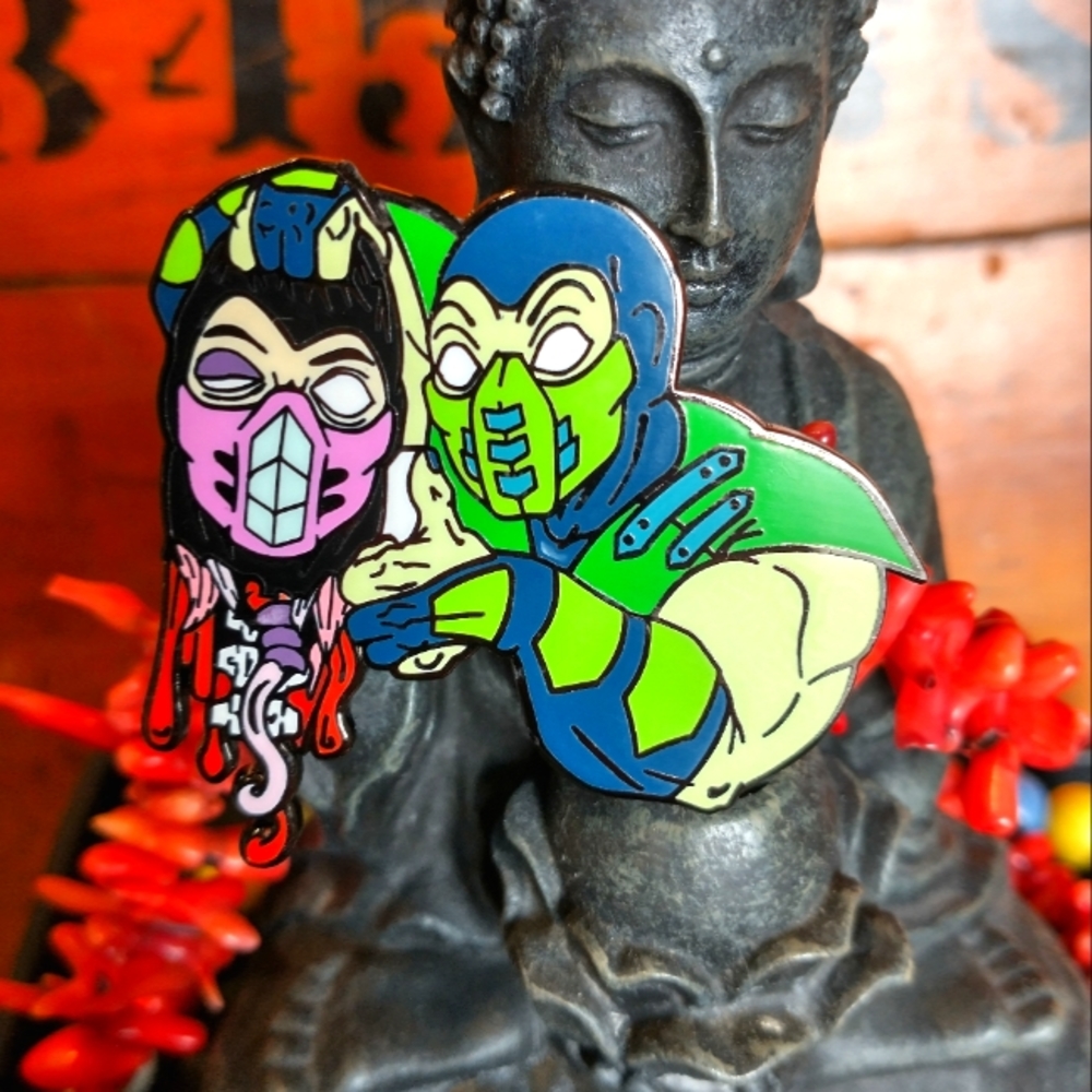 Mortal Kombat 'Reptile Wins' 🦎 Enamel pin
